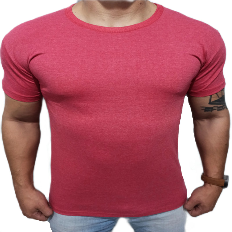 Camiseta Masculina Slim Lisa Cotton Premium